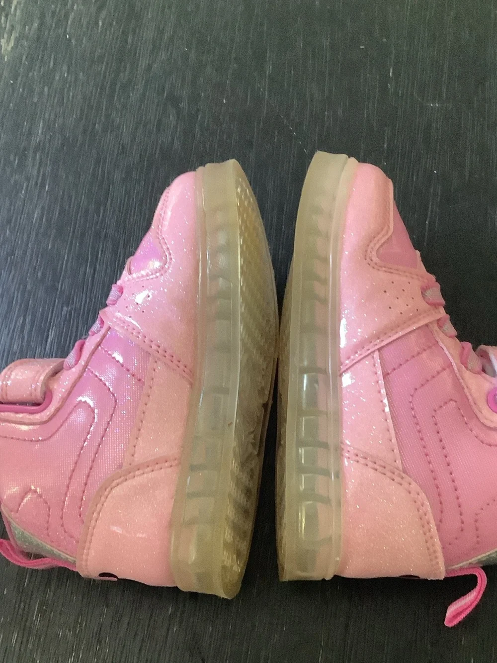 Disney Pink Minnie Mouse Light-Up High-Top Sneakers for Kids